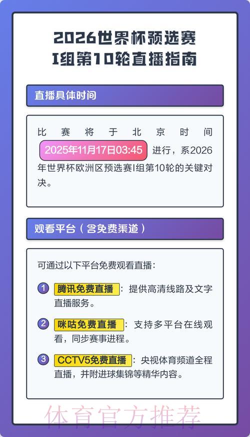 2026世界杯网络直播观看全攻略 2026世界杯网络直播观看全攻略